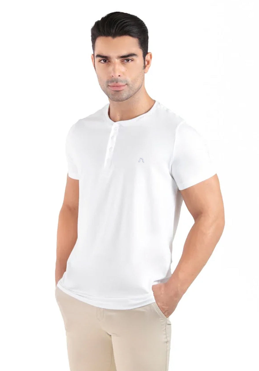 Camiseta Henley Egípcio Gola Padre