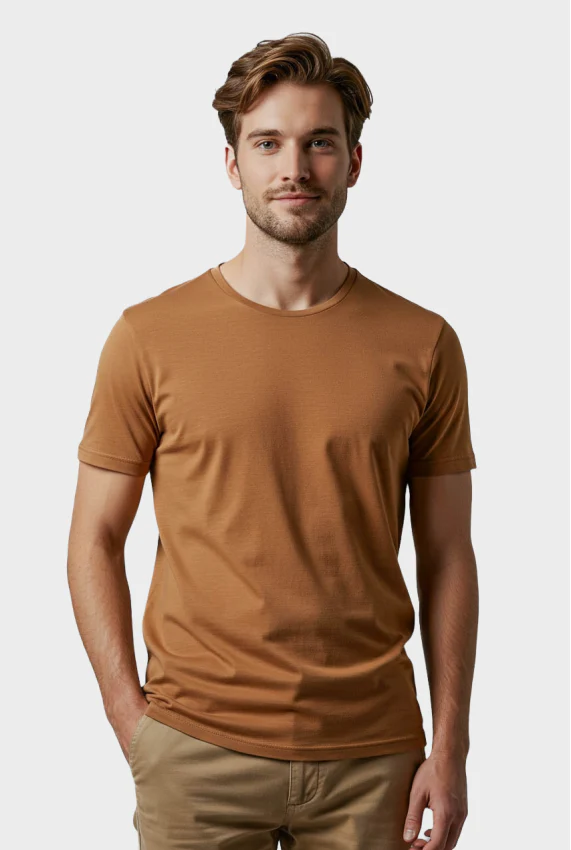 Camiseta Básica Gola Redonda