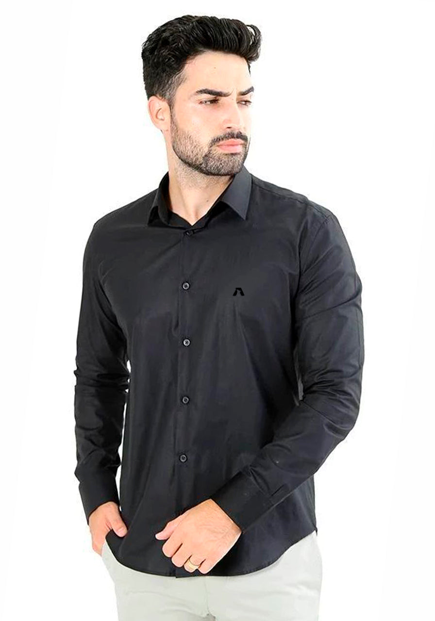 Camisa Slim Fit Básica